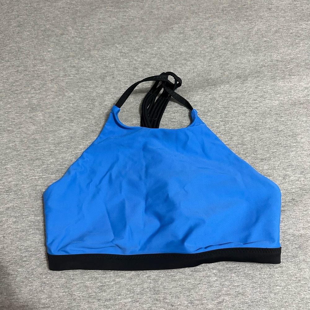 Lululemon Tidal Flow Net Top In Pipe Dream Blue /… - image 3